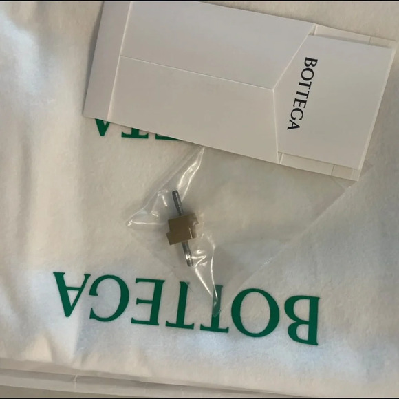 Bottega Veneta White Stretch T Strap Heel Sandals Size 36 - Picture 7 of 9